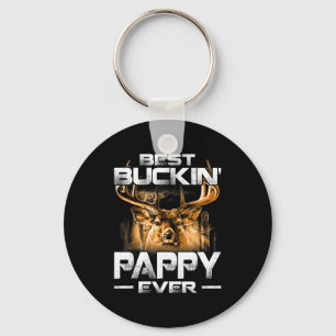 Buckin 'Pappy Alltid T-Shirt Jakt på rådjur Buckin Nyckelring