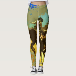 Bucking Bronco Leggings