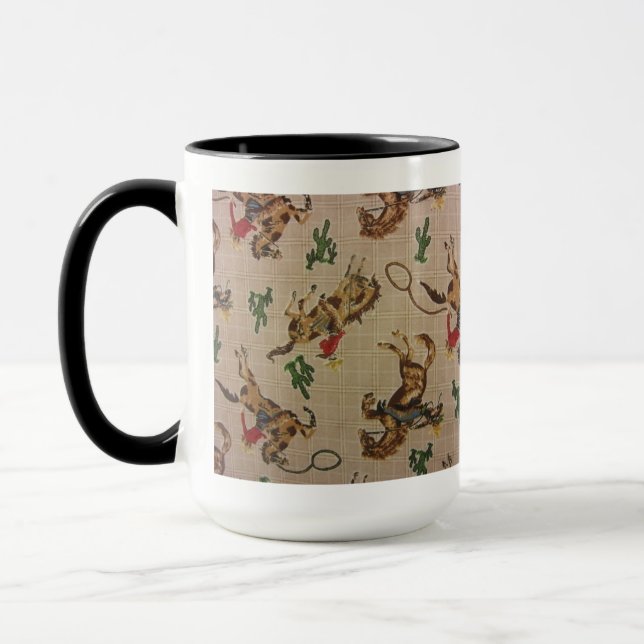 Bucking Bronco Mugg (Vänster)
