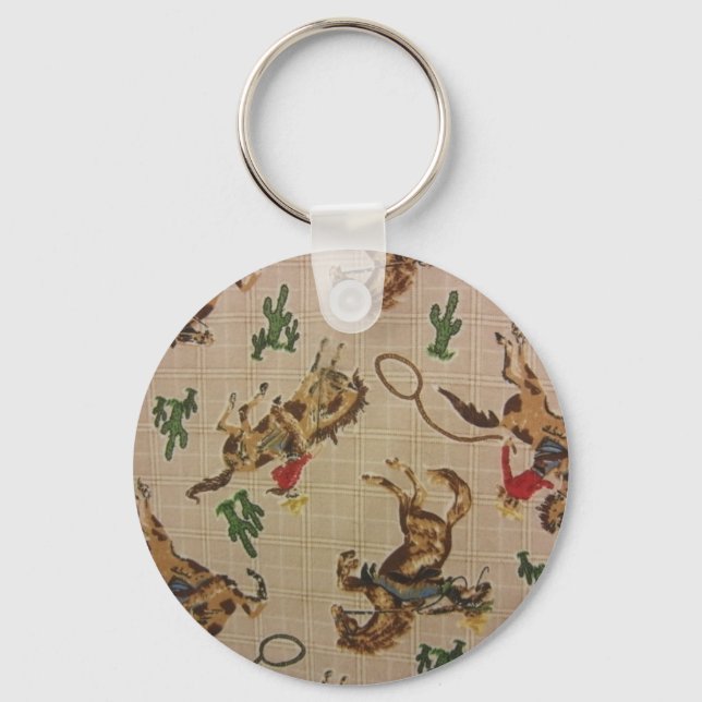 Bucking Bronco Nyckelring (Framsida)