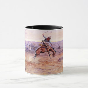 Bucking Bronco (Taming a Vild Horse) Mugg