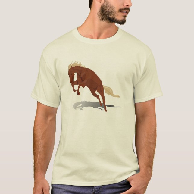 Bucking Bronco Tee Shirt (Framsida)