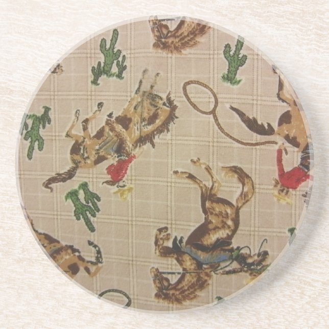 Bucking Bronco Underlägg Sandsten (Framsidan)