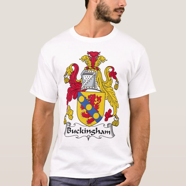 Buckingham familjvapensköld tröja (Framsida)
