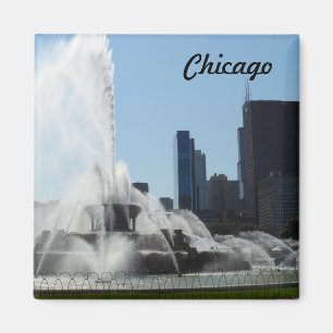 Buckingham fontän - Chicago Magnet