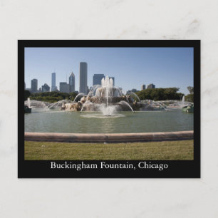 Buckingham Fontän, Chicago Vykort