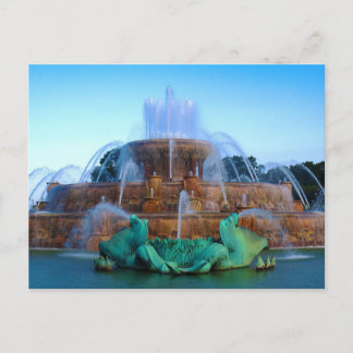 Buckingham Fontän - Chicago Vykort