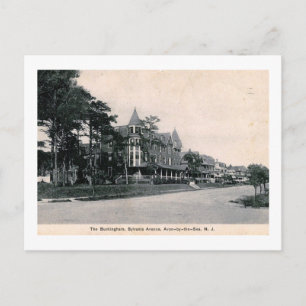Buckingham Hotel, Avon från Sea NJ Vintage Vykort