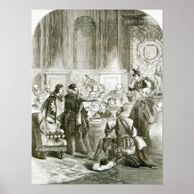 Buckingham inför rådet poster (Framsidan)