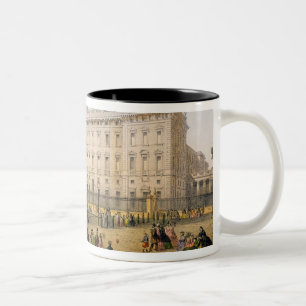 Buckingham Palace c.1862 (färglithoen) Två-Tonad Mugg