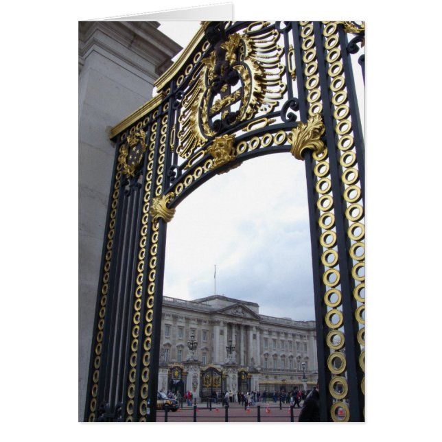 Buckingham Palace Hälsningskort (Framsidan)