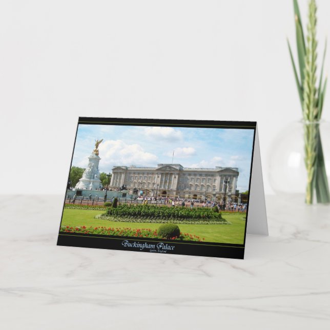 Buckingham Palace Kort (Framsida)