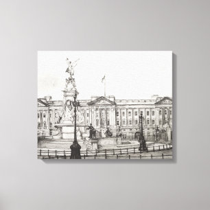 Buckingham Palace London.2006 Canvastryck