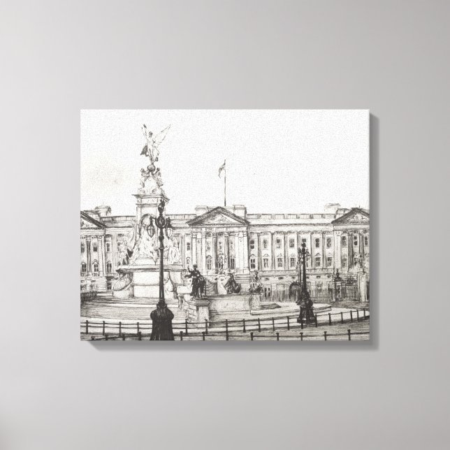 Buckingham Palace London.2006 Canvastryck (Framsida)