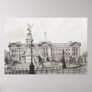 Buckingham Palace London.2006 Poster