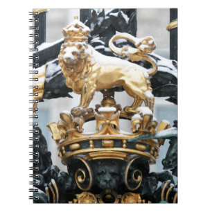 Buckingham Palace London Anteckningsbok Med Spiral