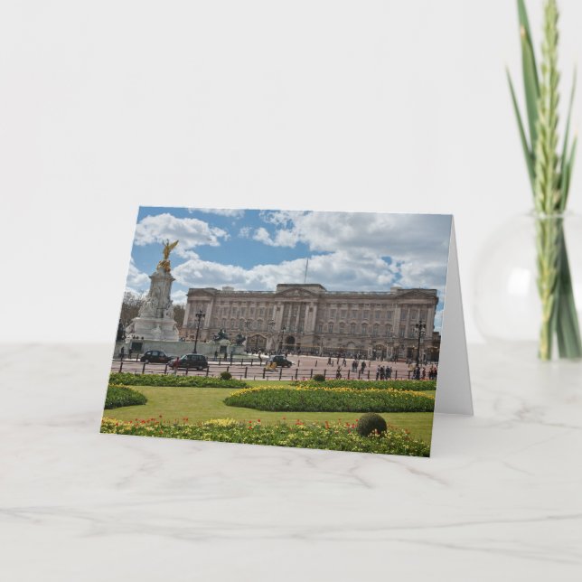 Buckingham Palace London England Kort (Framsida)