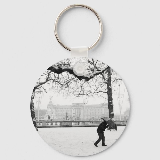 Buckingham Palace London England Nyckelring (Framsida)