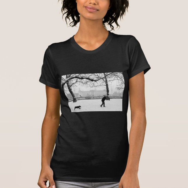 Buckingham Palace London England Tee Shirt (Framsida)