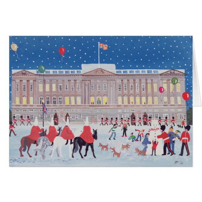 Buckingham Palace London Hälsningskort (Framsidan Horizontal)