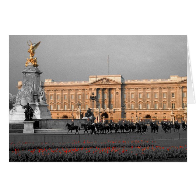Buckingham Palace London Hälsningskort (Framsidan Horizontal)