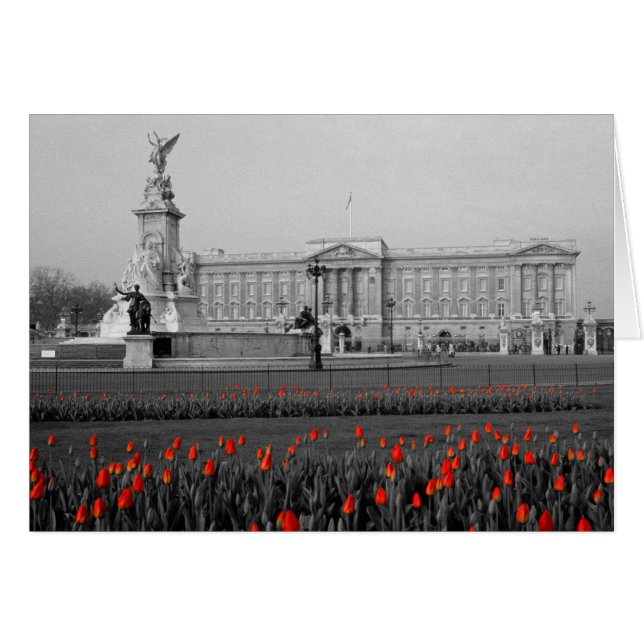 Buckingham Palace London Hälsningskort (Framsidan Horizontal)