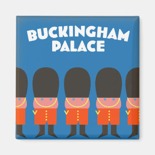 Buckingham Palace London med tåg Magnetisk torr ep Magnet