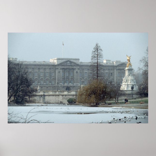 Buckingham Palace London Poster (Framsidan)