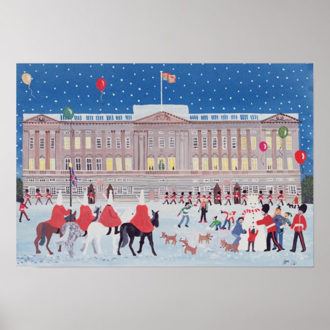 Buckingham Palace London Poster (Framsidan)