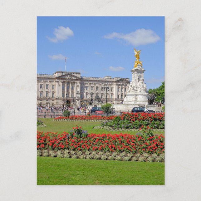 Buckingham Palace, London UK Postcard Vykort (Framsida)