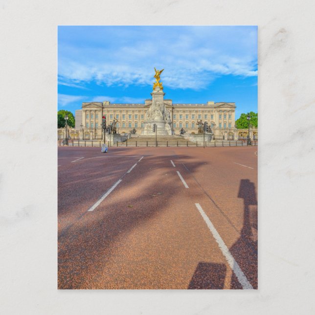 Buckingham Palace, London UK Postcard Vykort (Framsida)