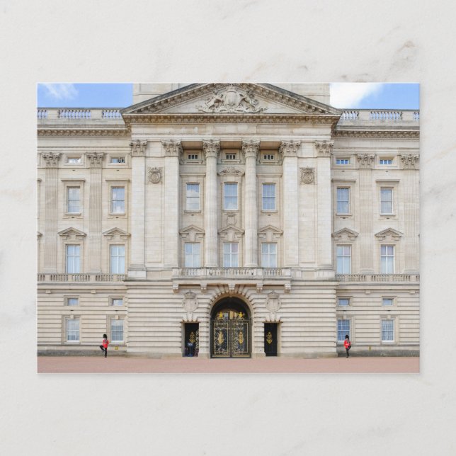 Buckingham Palace, London UK Postcard Vykort (Framsida)