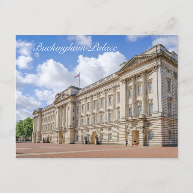 Buckingham Palace London UK vykort (Framsida)