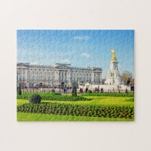 Buckingham Palace och Victoria minnesmärke Pussel