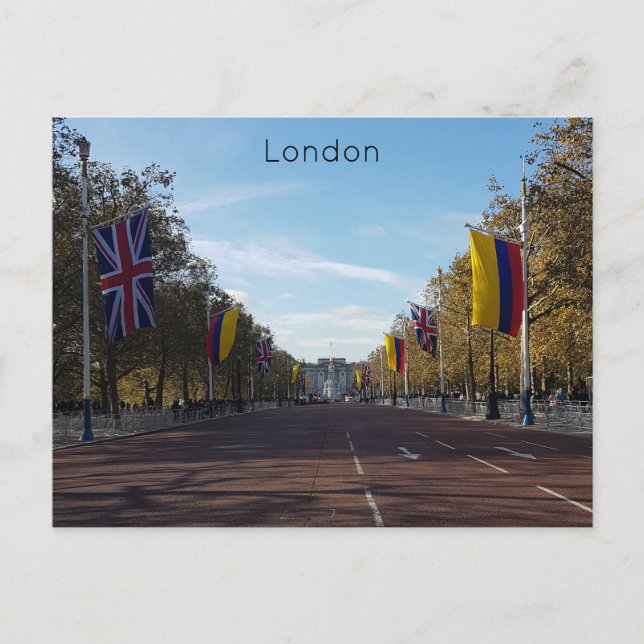 Buckingham Palace Postcard Helg Vykort (Framsida)
