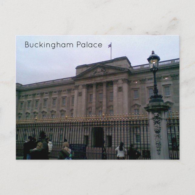 Buckingham Palace Postcard Helg Vykort (Framsida)