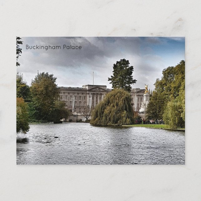 Buckingham Palace Postcard Helg Vykort (Framsida)