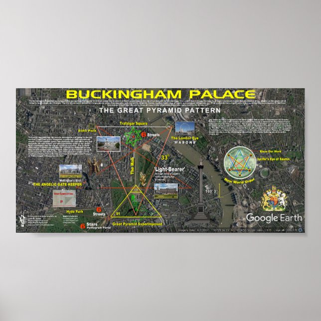 Buckingham Palace Poster (Framsidan)