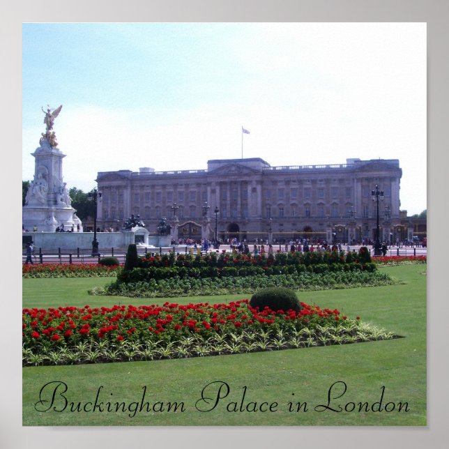 Buckingham Palace ... Poster (Framsidan)