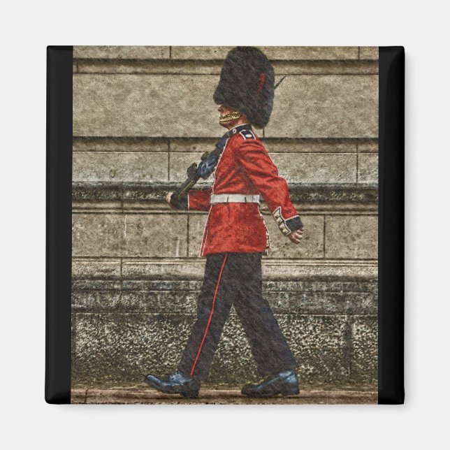 Buckingham Palace Queen's Guard Magnet (Framsidan)