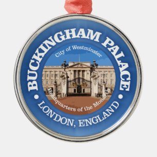 Buckingham Palace (rd) Julgransprydnad Metall