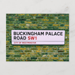 Buckingham Palace Road - London Vykort