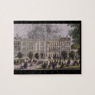 Buckingham Palace', Thomas Hosmer_Engravings Pussel