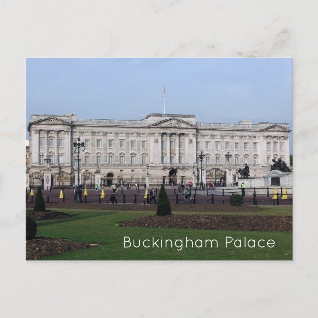 Buckingham Palace vykort (Framsida)