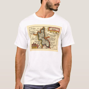 Buckinghamshire County England Old Antiquarian Kar Tee Shirt