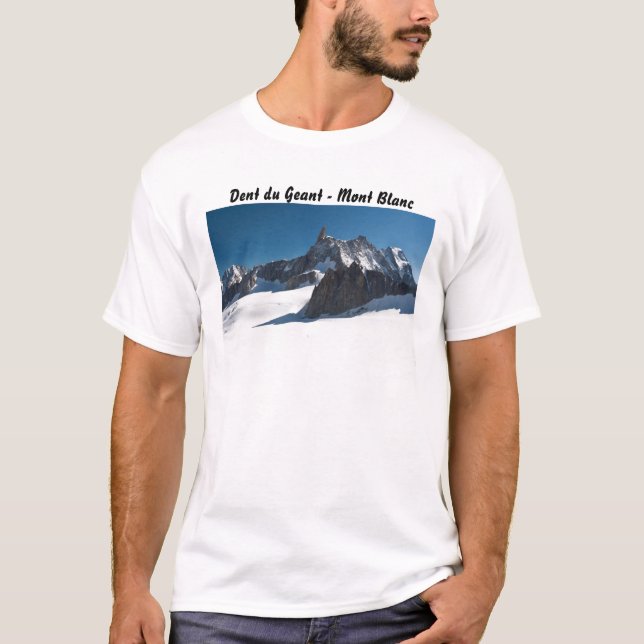 Buckla du Geant - Mont Blanc T-shirt (Framsida)