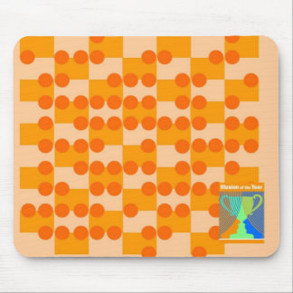 Buckla ut drar upp konturernaa av Mousepad Musmatta