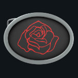 Buckle röd ros Bälte<br><div class="desc">Designen kommer från originalteckningen.</div>