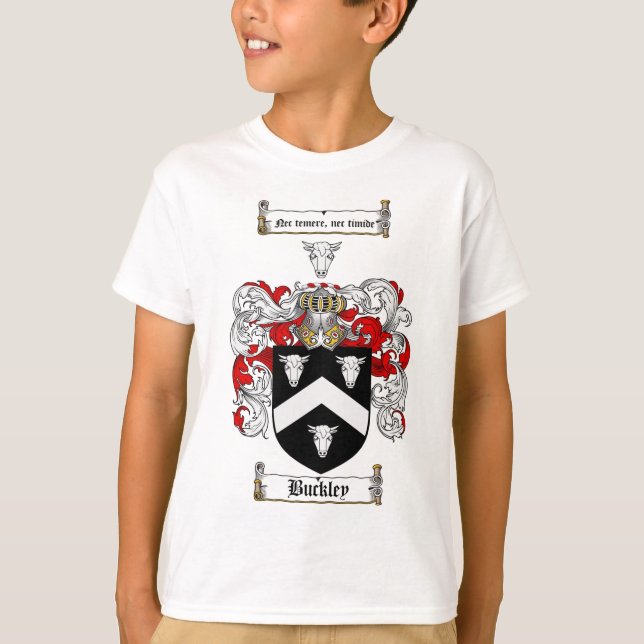 BUCKLEY-FAMILJVAPENSKÖLD - BUCKLEY-VAPENSKÖLD TEE SHIRT (Framsida)