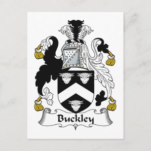 Buckley Family Crest Vykort
